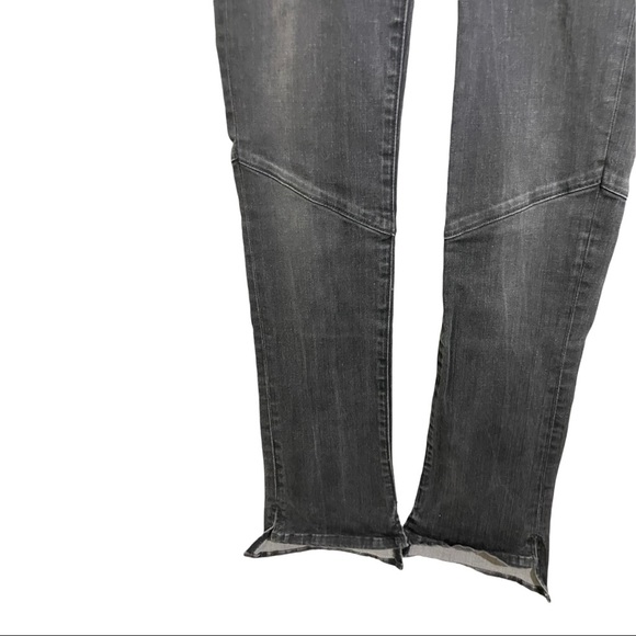 Textile Elizabeth and James Taylor Jeans size 27 bootcut. Black/grey - Picture 6 of 13